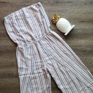 Anthropologie Drew Emerson Striped Jumpsuit